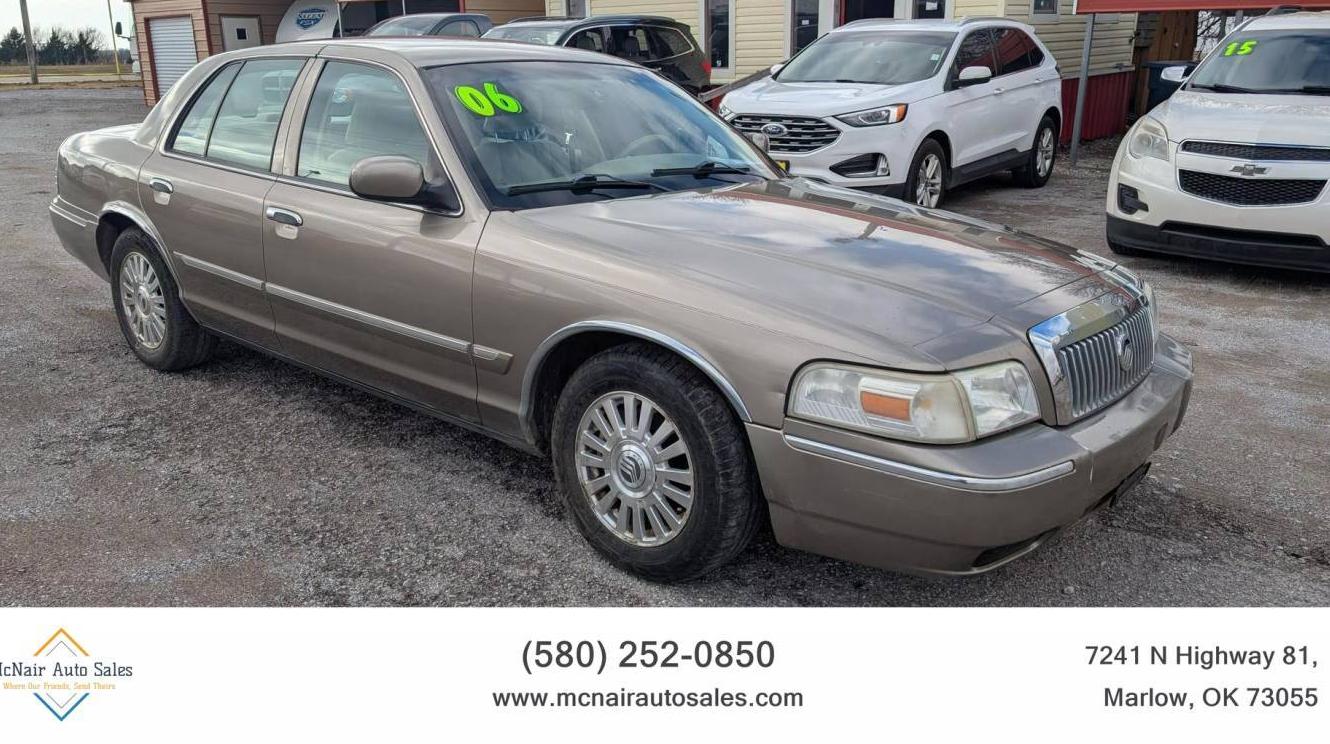 MERCURY GRAND MARQUIS 2006 2MEFM75V06X633053 image